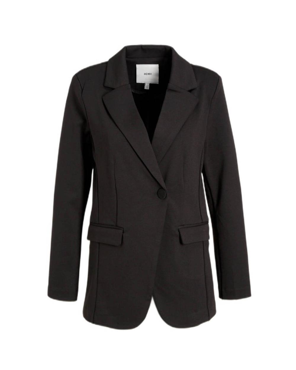 Comparación mostrador Encadenar blazer-elegante-con-botón-negro-ichi-simonse